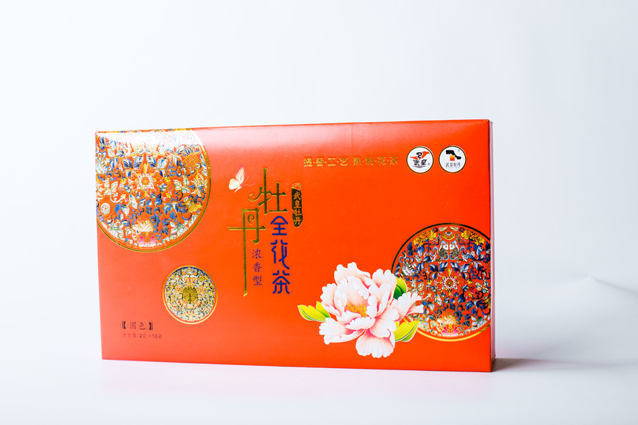 牡丹武皇牡丹全花茶-茶叶礼品盒1