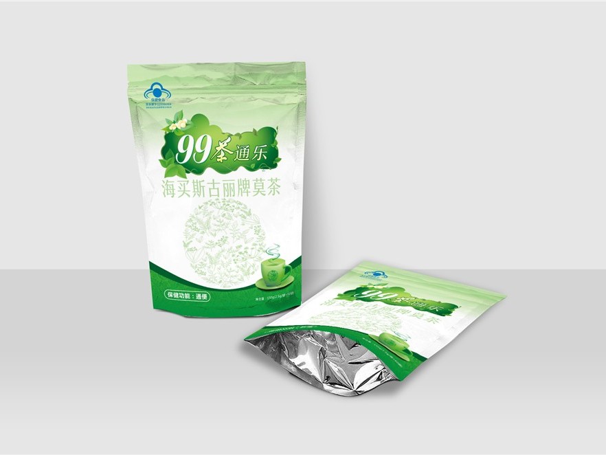茶通乐自立袋-保健品包装定制